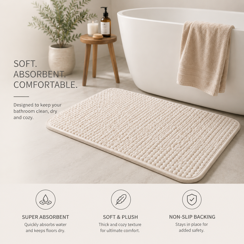 Ultra Soft Bath Mat